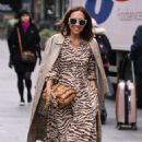 Myleene Klass – Arriving at Global House in London