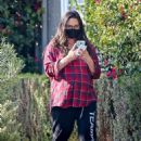 Olivia Munn – reveals her growing baby bump in Los Angeles
