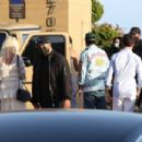 Kylie Jenner – with Fai Khadra and Zack Bia at Nobu in Malibu