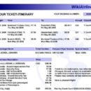 Electronic ticket