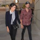 Nikki Reed and Paul McDonald arriving at the Staples Center in Los Angeles, CA (May 3) - 454 x 681