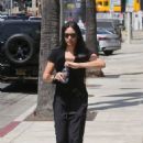 Noor Alfallah Heading to a Gym in Los Angeles
