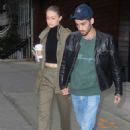 Gigi Hadid and Zayn Malik Leaving her home in New York