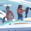Carla Bruni-Sarkozy – On a holiday on a boat in Formentera - 454 x 303