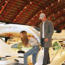 DAVID COULTHARD British Formula 1 Racing Driver With girlfriend SIMONE ABDELNOUR Attending the London Boat Show - 454 x 688