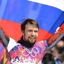 Russian male skeleton racers