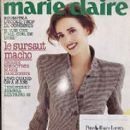 Lara Harris - Marie Claire Magazine Cover [France] (October 1992)