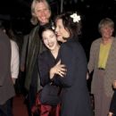 Drew Barrymore and Eric Erlandson and Courtney Love, Primal Fear premiere, April 1, 1996