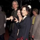 Drew Barrymore and Eric Erlandson and Courtney Love, Primal Fear premiere, April 1, 1996.