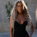 Danni Imbert – TOWIE on the set in Paphos – Cyprus - 454 x 681