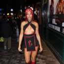 Emily Faye Miller – GKBarry Halloween party in London Soho - 454 x 637