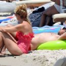 Susan Sideropoulos – Bikini candids in Khalidiki – Greece - 454 x 341