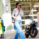 Katie Holmes &#8211; In denim out for a stroll in New York