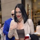 Nikki Bella – With Brie Bella are seen exiting the NBC Rockefeller Studios in New York - 454 x 678