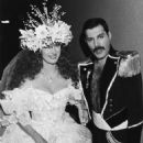 Jane Seymour and Freddie Mercury - 454 x 691