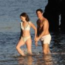 Ciara Bravo – On the set of upcoming project on the beach in Malibu - 454 x 303