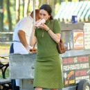 Emmy Rossum &#8211; With Christopher Abbott on set of &#8216;The Crowded Room&#8217; in Brooklyn