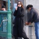 Camila Morrone – Walking on Seventh Avenue in The West Village – New York - 454 x 557