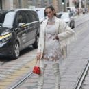 Francesca Sofia Novello – Seen at the Ermanno Scervino fashion show during Milan Fashion Week - 454 x 551