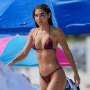 Chantel Jeffries – Seen relaxing with friends Vinetria and YesJulz on Miami Beach