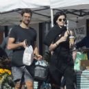 Jaimie Alexander – Seen with writer director David Raymond at a Farmers Market in Los Angeles - 454 x 655