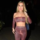 Carla Howe – Seen on a night out at Chiltern Firehouse in London - 454 x 781