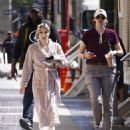Emma Roberts – Filming ‘Second Wife’ in New York - 454 x 564