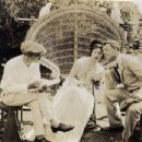 Alla Nazimova and Charles Bryant with Director Herbert Blache