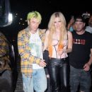 Avril Lavigne – Leaves Machine Gun Kelly’s Madison Square Garden after party in NY - 454 x 632