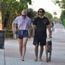 Lindsey Vonn – Seen with her new boyfriend Diego Osorio in Miami Beach - 454 x 452