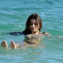 Darylle Sargeant in Bikini on the pool in Spain - 454 x 324