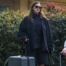 Irina Shayk – Spotted while leaving her ex Bradley Cooper’s house in Pacific Palisades