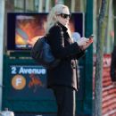 Gwendoline Christie – Seen after grocery shopping in New York - 454 x 719