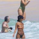 Deva Cassel – With Narah Baptista in a bikini at a beach in Ipanema - 454 x 622
