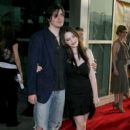 Kat Dennings and Ira David Wood IV attend 'The 40 Year Old Virgin' World Premiere at Arcllight Cinemas on August 11, 2005 in Hollywood, CA.