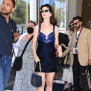 Anne Hatheway – Seen leaving the Martinez Hotel during 2022 Cannes Film Festival