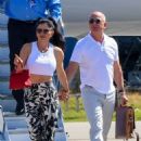 Lauren Sanchez – Arriving in Miami - 454 x 636