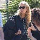 Stella Maxwell – In a denim shorts out in Venice Beach