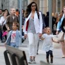 Camila Alves: Barcelona walk about