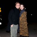 Ruby O. Fee – With Matthias Schweighöfer outside Jennifer Klein’s holiday party in Brentwood - 454 x 681