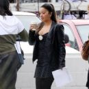 Gina Rodriguez – Filming ‘Not Dead Yet’ in Los Angeles - 454 x 681