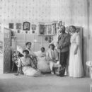 Anastasia Nikolaevna Romanova with her parents Tsar Nicholas II, Alexandra Feodorovna and sisters Tatiana, Maria and Olga