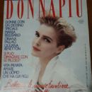 Simonetta Gianfelici - Donna Piu Magazine Cover [Italy] (April 1987)