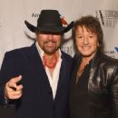 Toby Keith and Guitarist Richie Sambora attend the Songwriters Hall Of Fame 46th Annual Induction And Awards at Marriott Marquis Hotel on June 18, 2015 in New York City.