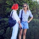 Jaime King – Dons new hair style after lunch with friend - 454 x 605