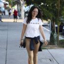 Tammin Sursok – Seen while running errands in Los Angeles - 454 x 607