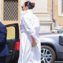 Rossy De Palma – Seen with Valentino creative director Pierpaolo Piccioli in Rome - 454 x 710