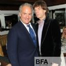 Mick Jagger & L'Wren Scott at CHANEL and CHARLES FINCH Host a Pre-Oscar Dinner Celebrating Fashion and Film, in Madeo Restaurant, Beverly Hills, Los Angeles - 27 Feb 2011 - 454 x 568