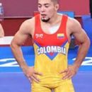 Colombian male sport wrestlers