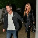 Carmen Electra – In an all-black ensemble Nobu restaurant in Los Angeles